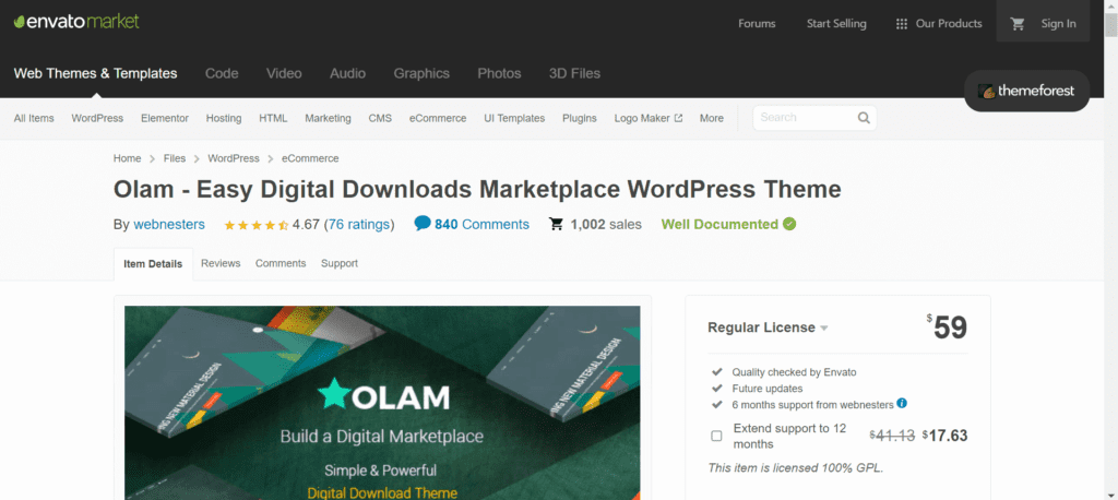 WordPress Black Friday Deals - Olam