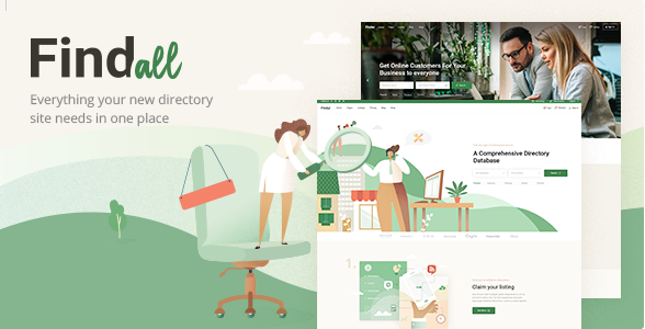 service directory wordpress theme-FindAll