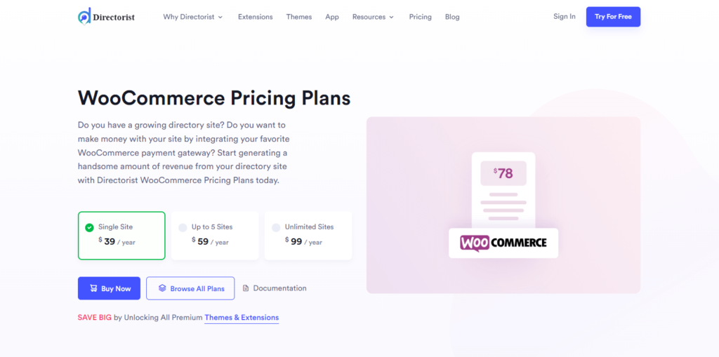 Directorist WooCommerce Pricing Plans