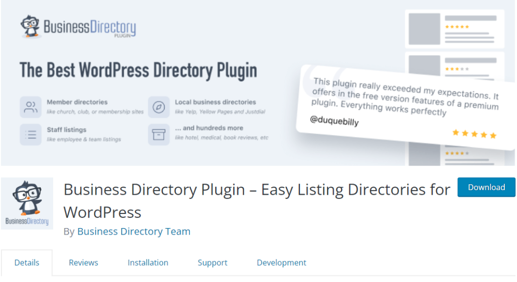 Connections Business Directory Plugin-Business Directory Plugin