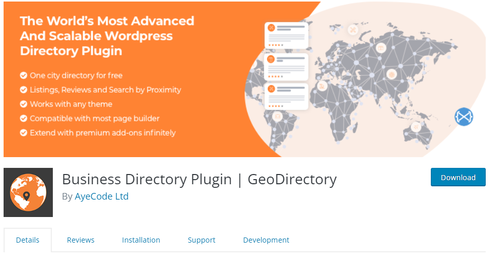 Business Directory Plugin-GeoDirectory