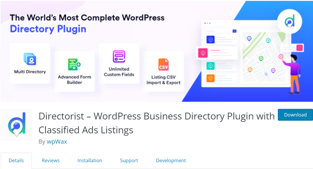 Connections Business Directory Plugin-Directorist