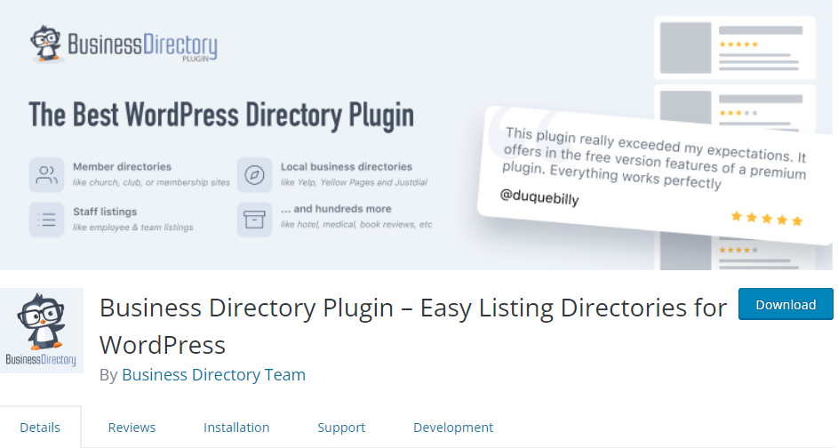 business directory plugin for wordpress-Business directory plugin