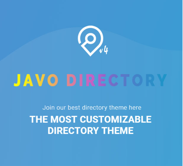 Wedding directory wordpress themes- Javo
