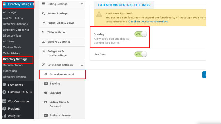 How to create a hotel directory  website-Booking & appointment feature