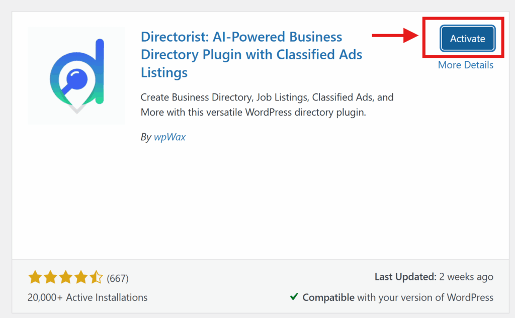 wordpress directory plugin install