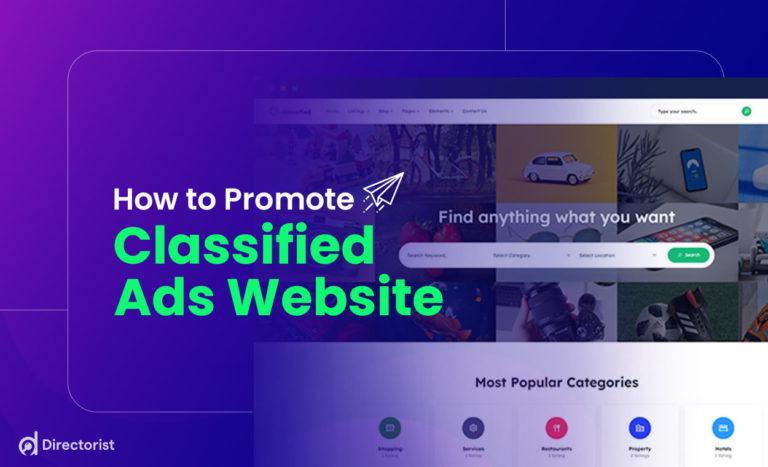 How To Promote Classified Ads Websites?