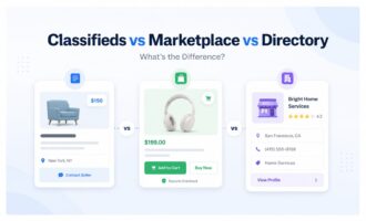 Classifieds vs Marketplace vs Directory