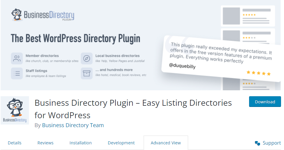 Best Doctor Directory WordPress Plugins- Business Directory Plugin 