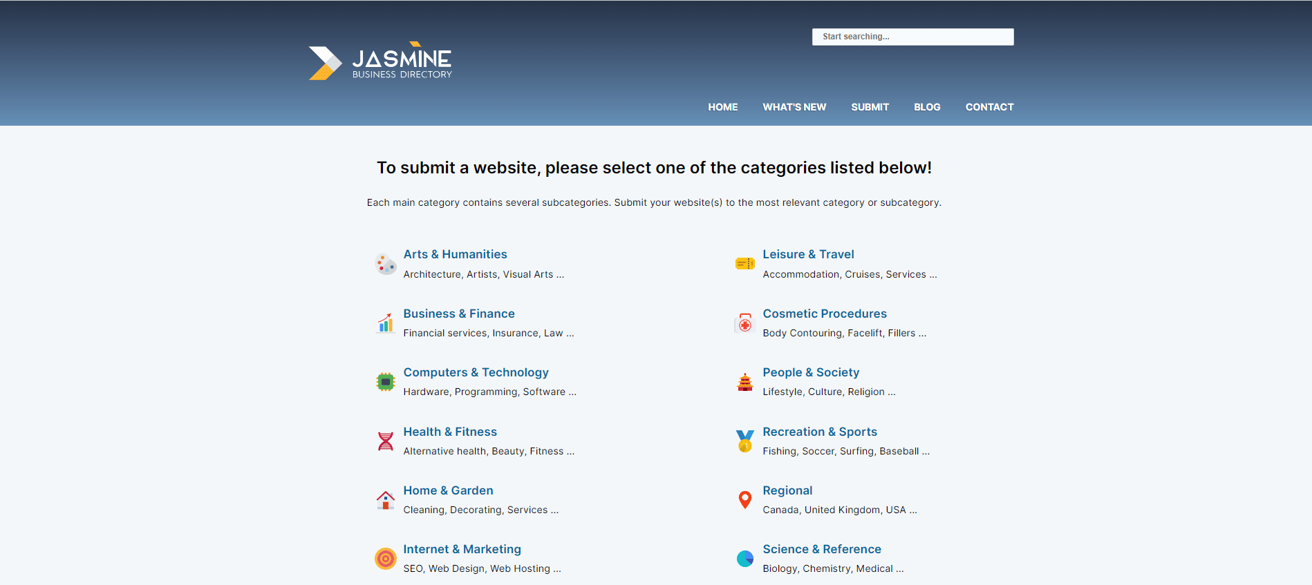 Directory Submission Sites- Jasmine Directory 