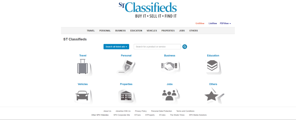 Free Singapore Classified Websites