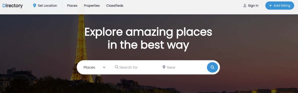 GeoDirectory Free Theme