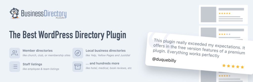 WordPress Directory Plugins for Members