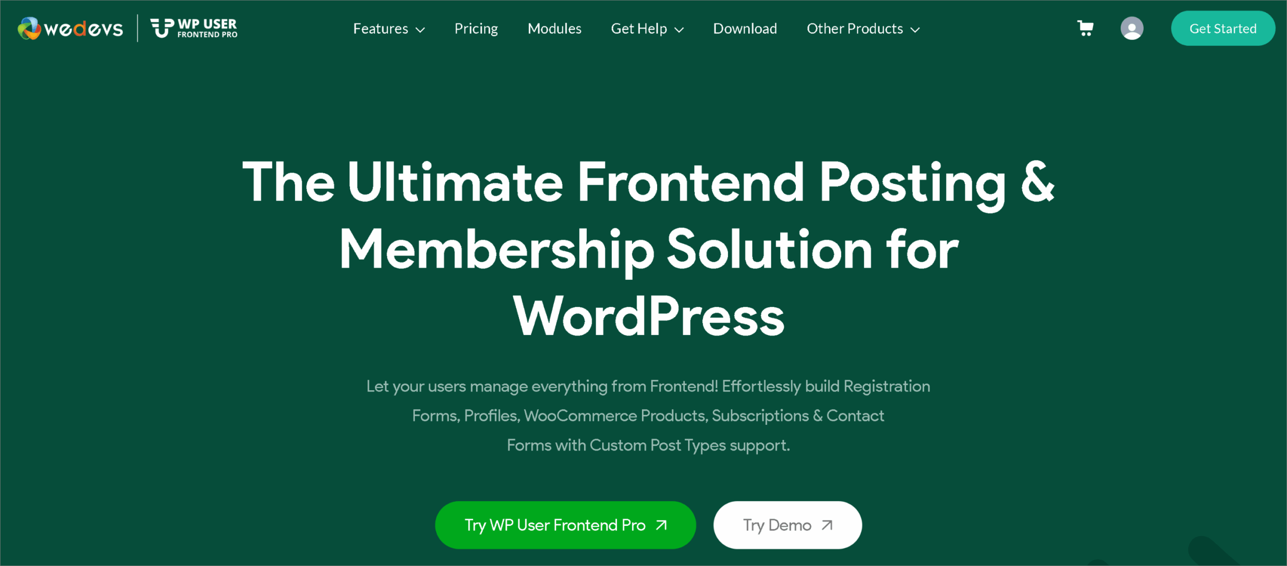 WP User Frontend