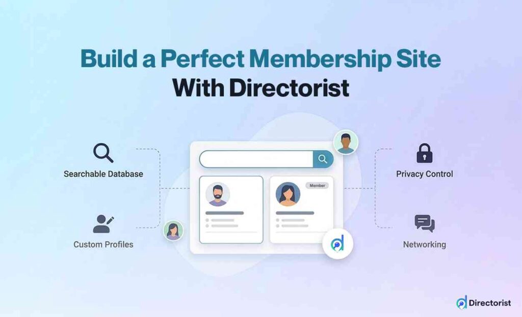 build membership site with Directorist