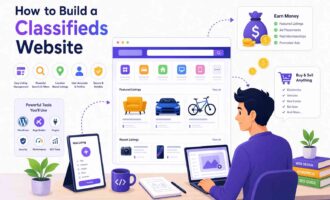 how to build a classifieds website