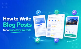 how to write blog posts directory website
