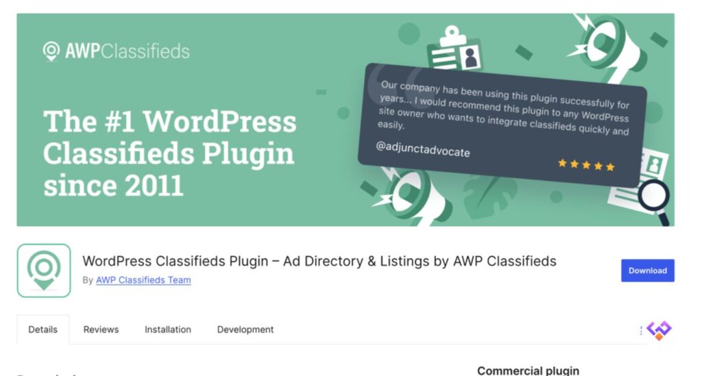 WordPress Classifieds Plugin – Ad Directory & Listings