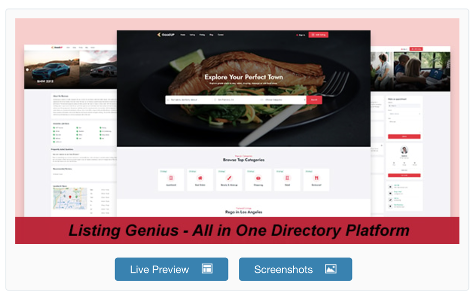 Listing Genius – Laravel Business Directory Platform