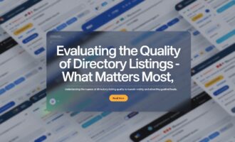 Evaluating the Quality of Directory Listings - What Matters Most