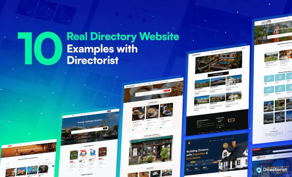 10 Real Directory Website Examples