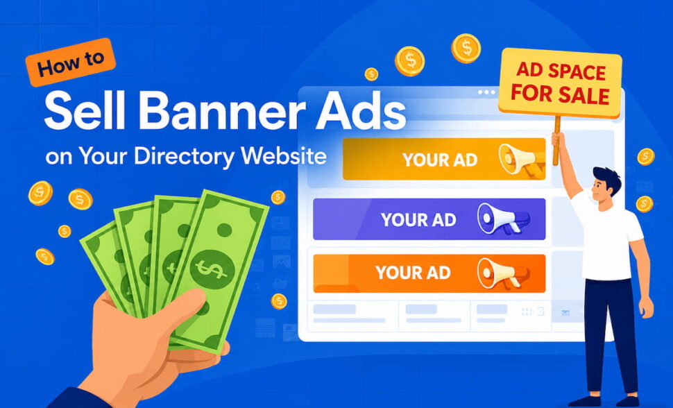 Sell banner ads for profit