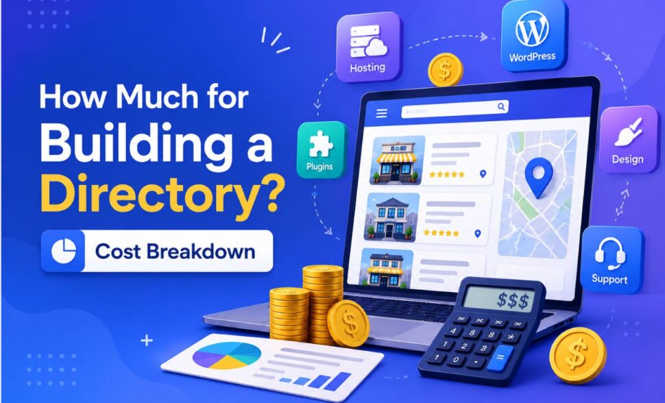 how much does it cost to build a directory