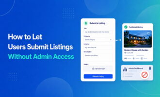 How to Let Users Submit Listings Without Admin Access