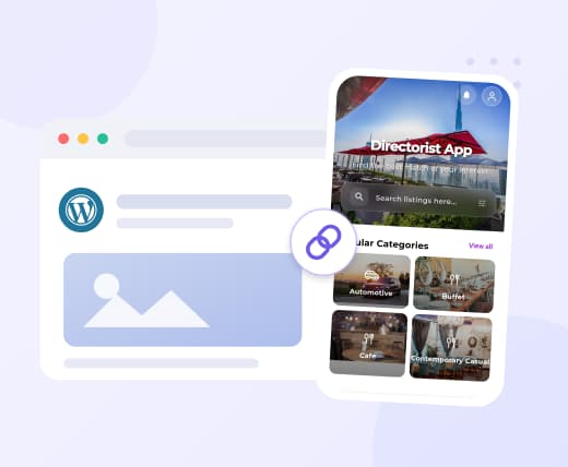 Directorist App WebView support preview