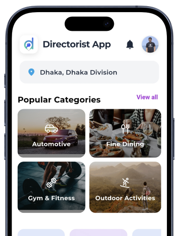 Directorist App 2.0 mobile directory interface preview