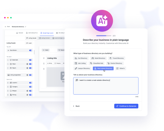 Directorist AI Image