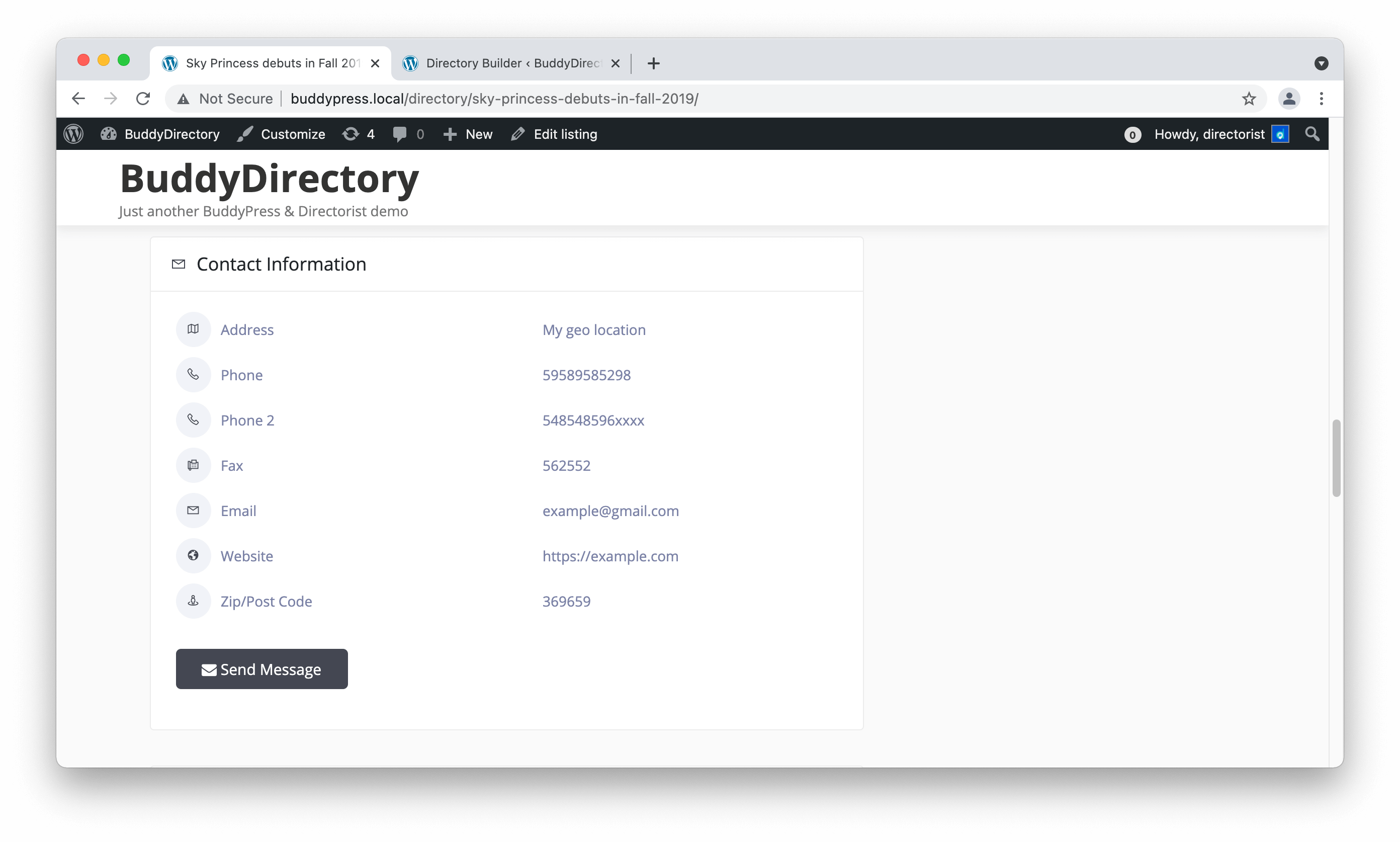 wordpress directory plugin