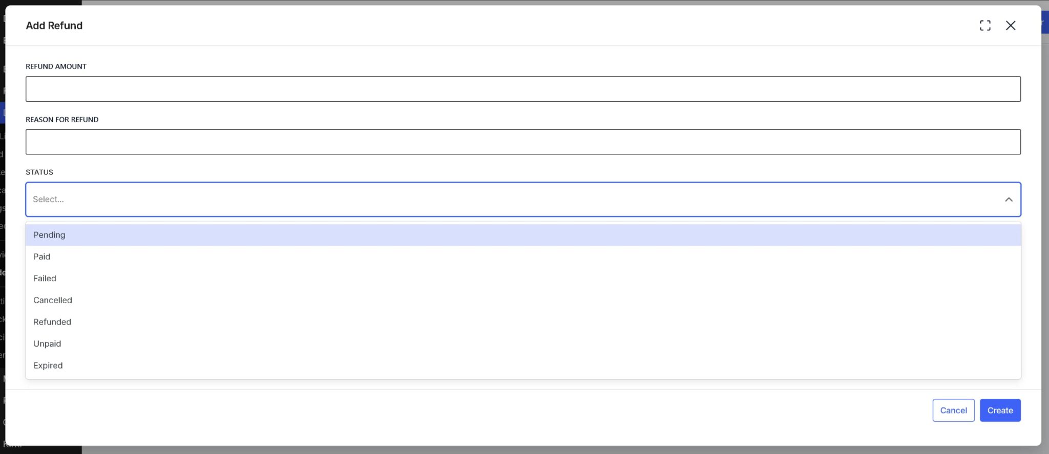 Add refund settings for Pricing Plan