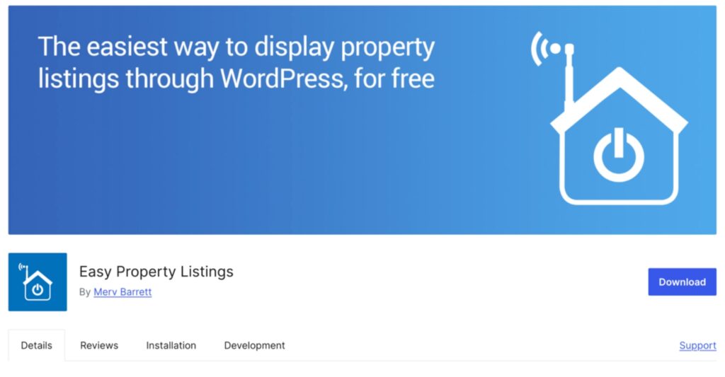 Free Real Estate Listing Plugins for WordPress